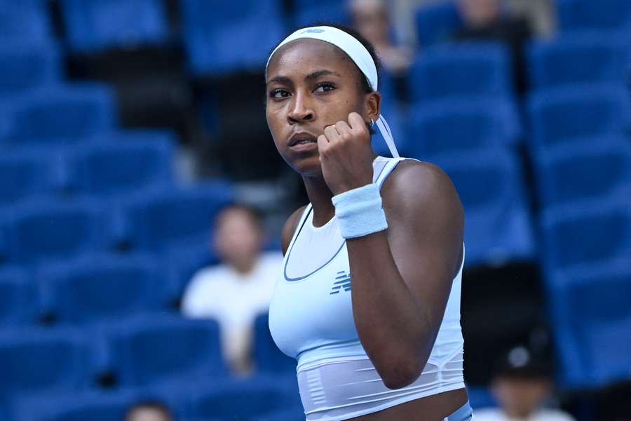 Gauff à Pékin ce mardi.