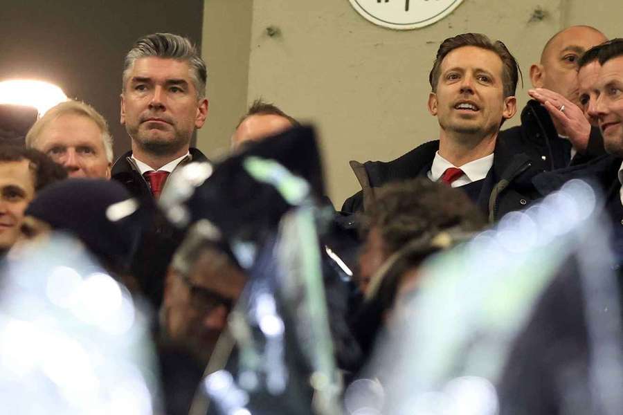 Michael Edwards (right) in December 2025 Michael Edwards (right) in December 2025