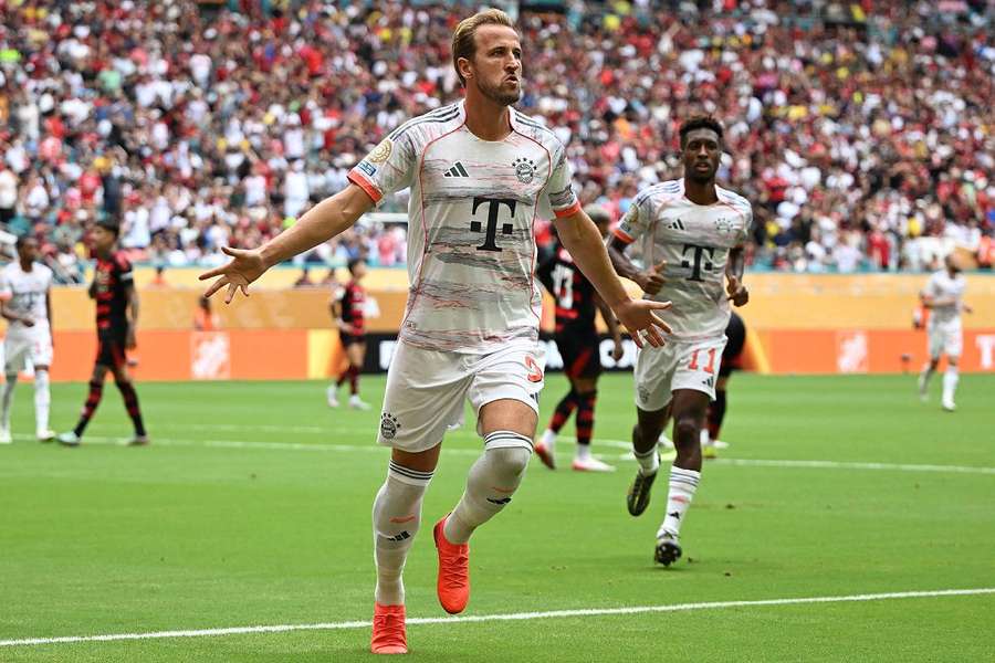 Harry Kane a inscrit un doublé ce dimanche face à Flamengo. 