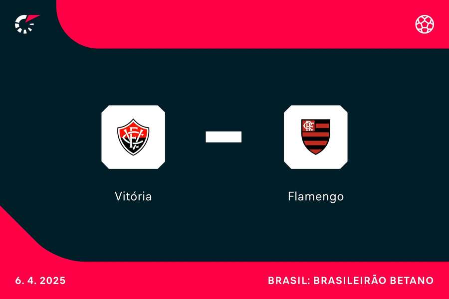Vitória e Flamengo fazem duelo de rubro-negros no Barradão