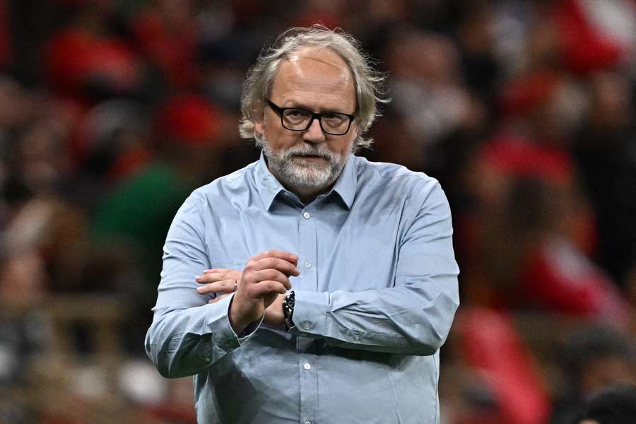 Mali coach Tom Saintfiet Mali coach Tom Saintfiet