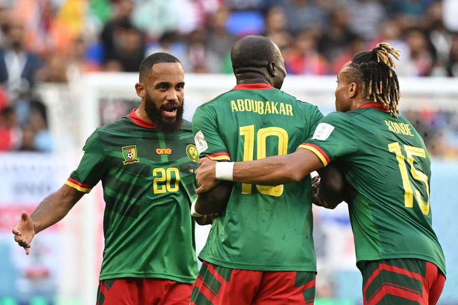 The lion is well represented on the Cameroon jersey