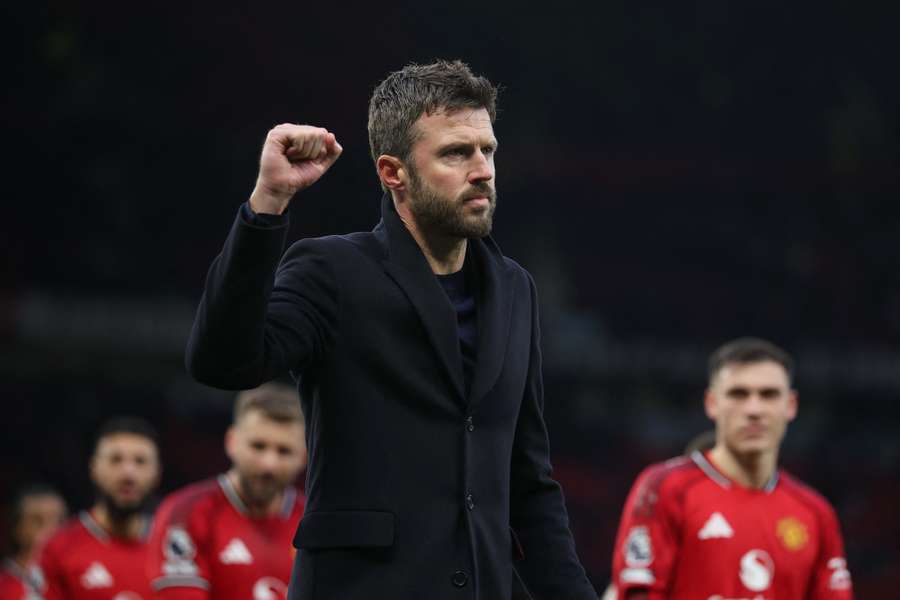 Manchester United interim manager Michael Carrick Manchester United interim manager Michael Carrick