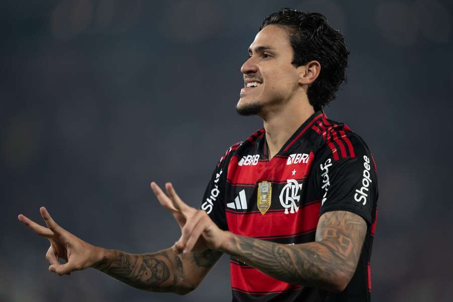 Pedro fez três gols na última partida
