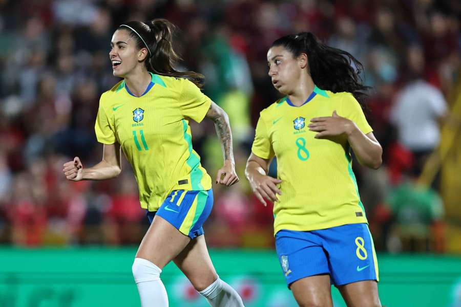 Brasil vem de goleada contra a Costa Rica