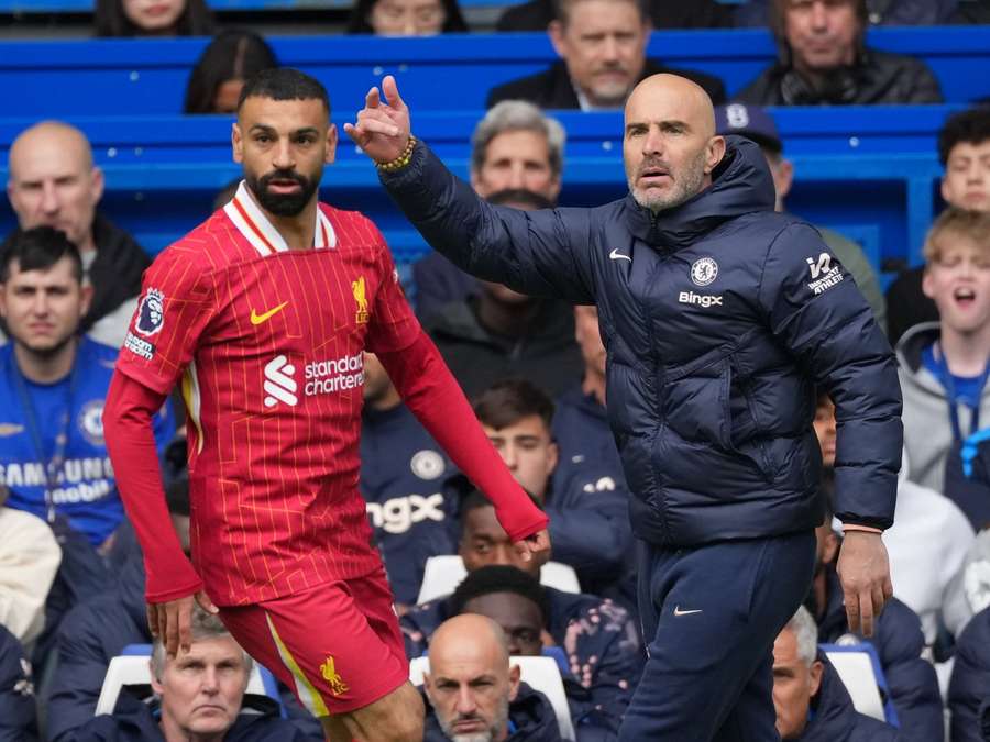 Chelsea Enzo Maresca's main coach responds past Liverpool's Mo Salah Chelsea Enzo Maresca's main coach responds past Liverpool's Mo Salah