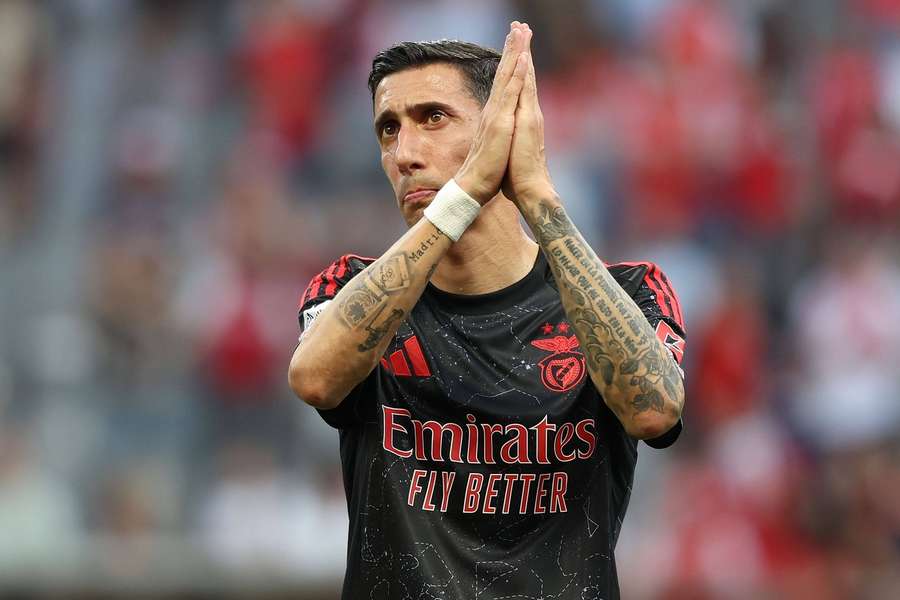 Di María deixa o Benfica e voltará ao Rosario Central, da Argentina