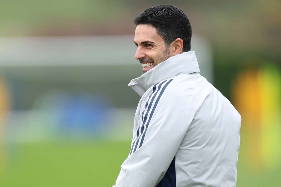 Mikel Arteta, técnico do Arsenal Mikel Arteta, técnico do Arsenal