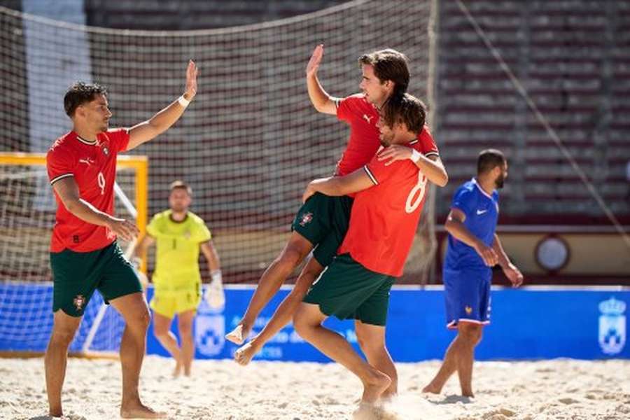Portugal saiu derrotado diante dos franceses em Cádis, Espanha Portugal saiu derrotado diante dos franceses em Cádis, Espanha