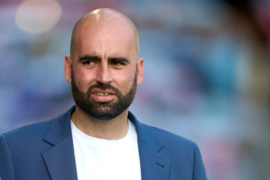 Giráldez, en el partido contra el Celta.