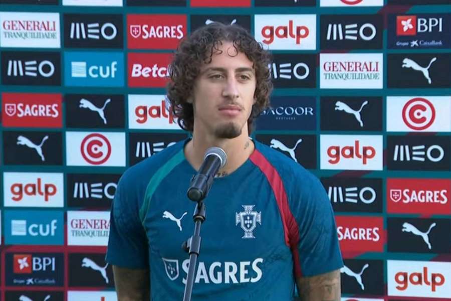 Fábio Silva, avançado da seleção de Portugal Fábio Silva, avançado da seleção de Portugal