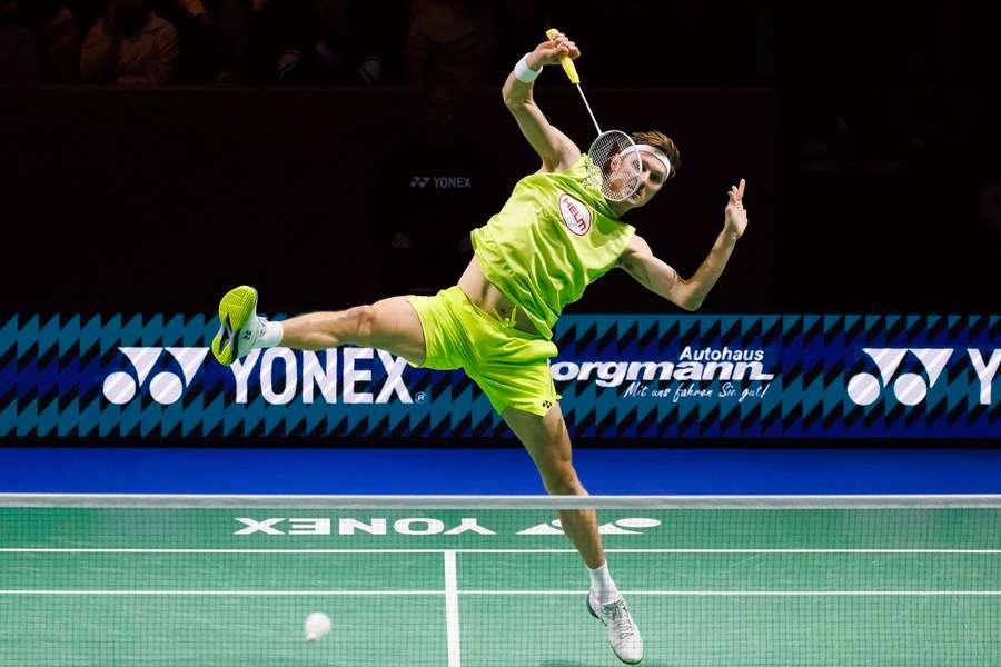 Viktor Axelsen crashed out of All England already in the first round 