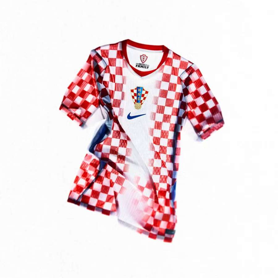 Prvý dres Chorvátska. Prvý dres Chorvátska.