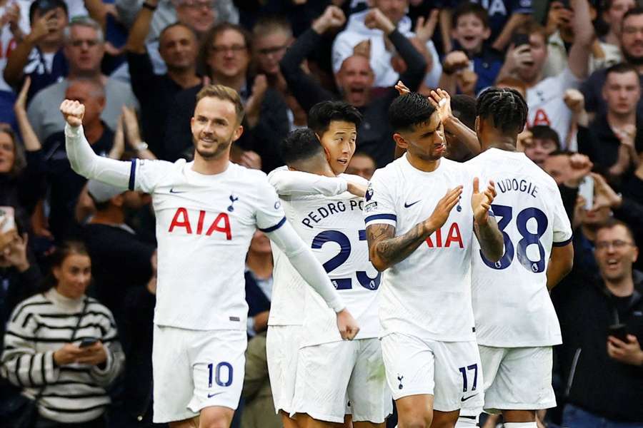 Tottenham have won seven of their opening nine games of the season