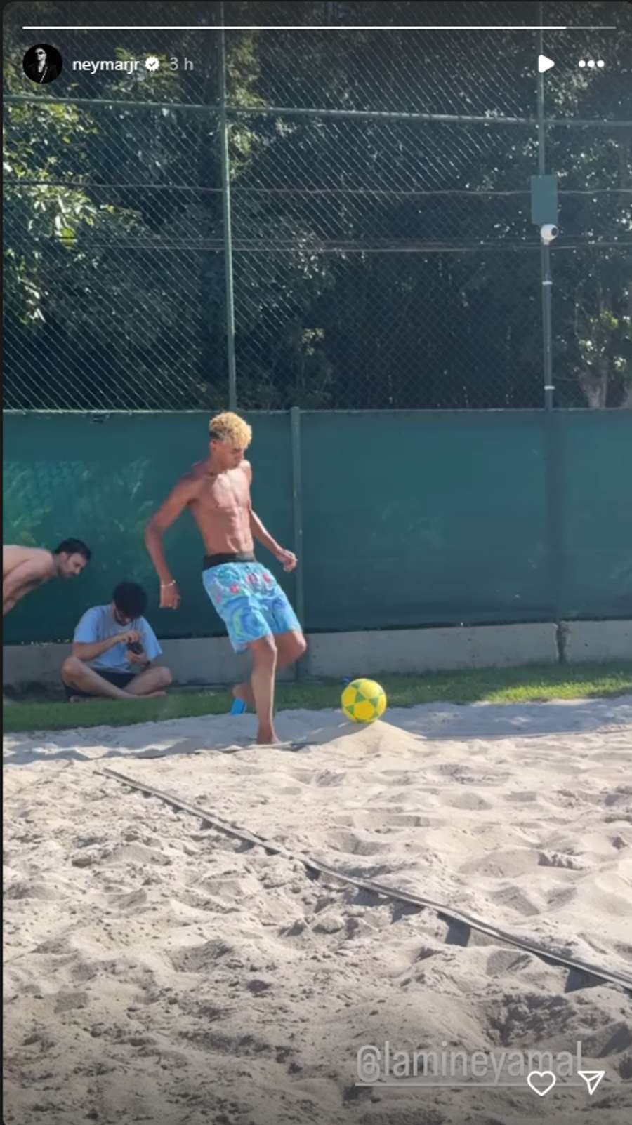 Neymar and Yamal enjoy holidays in Rio' Neymar and Yamal enjoy holidays in Rio'
