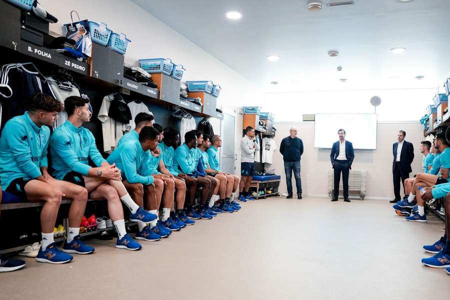 AVB terá garantido o pagamento quando se apresentou ao plantel