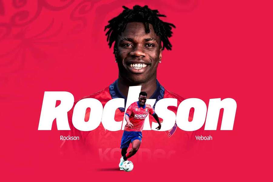 Rockson Yeboah, fichaje de Osasuna Rockson Yeboah, fichaje de Osasuna