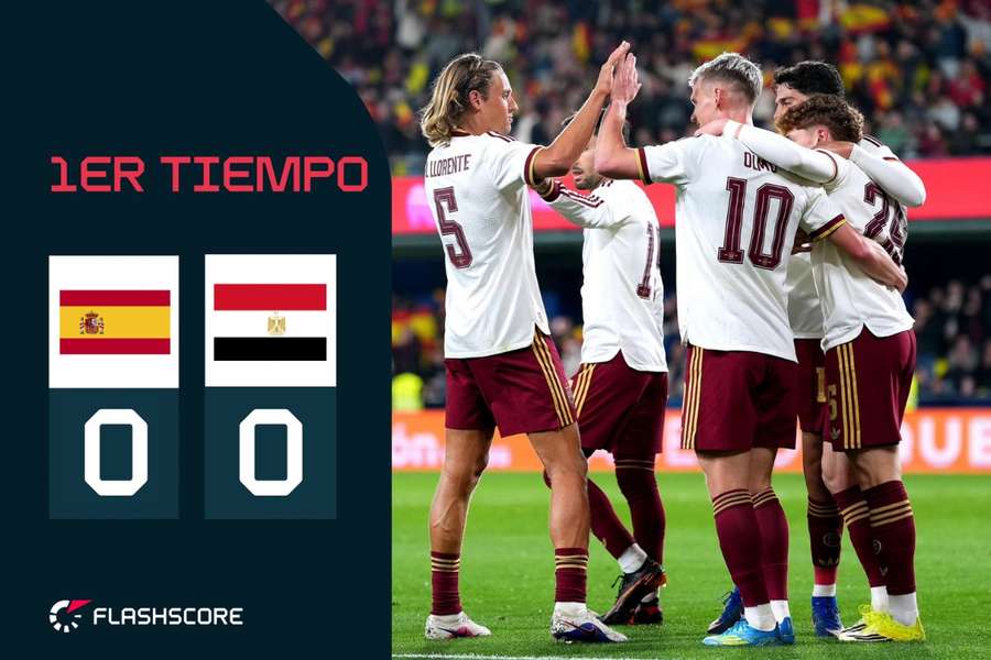 España se mide a Egipto en Barcelona