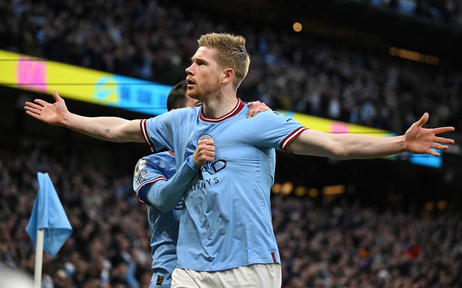 De Bruyne scored for City in their recent win over Arsenal De Bruyne scored for City in their recent win over Arsenal