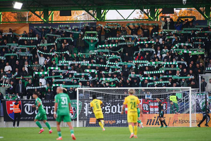 Prešovskí fanúšikovia si podmanili jesennú časť Niké ligy.