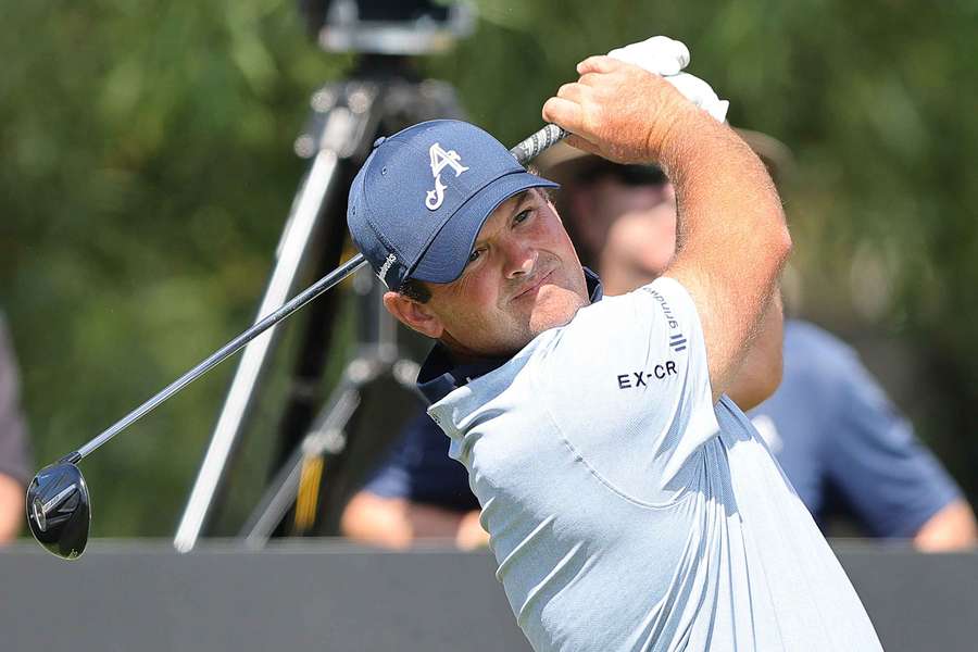 Patrick Reed on the fourth hole during day one of LIV Golf Adelaide