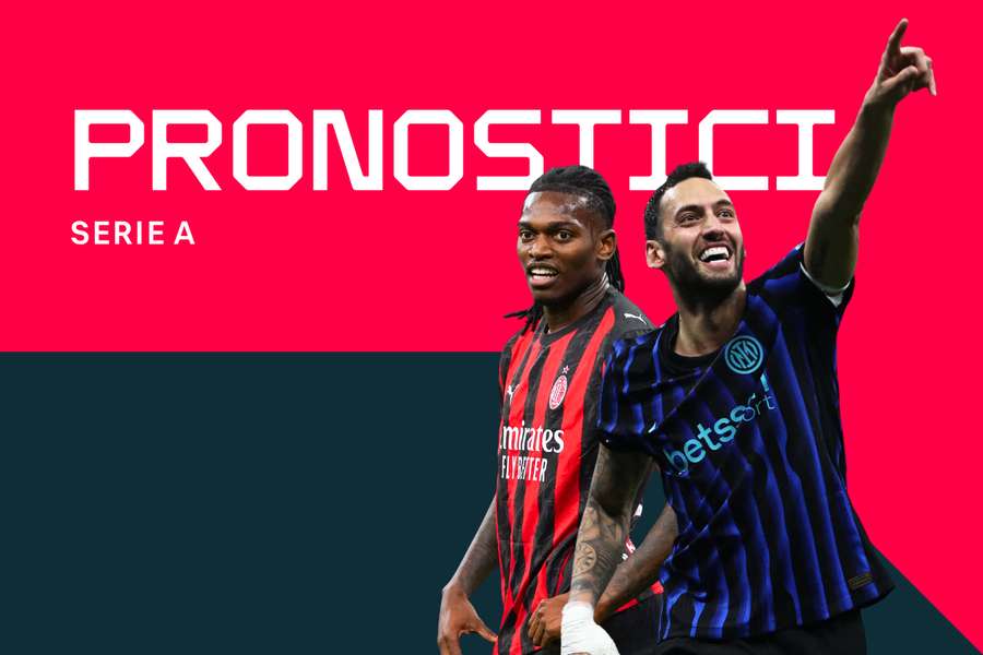 Leao e Çalhanoglu saranno due delle stelle del derby di Milano Leao e Çalhanoglu saranno due delle stelle del derby di Milano