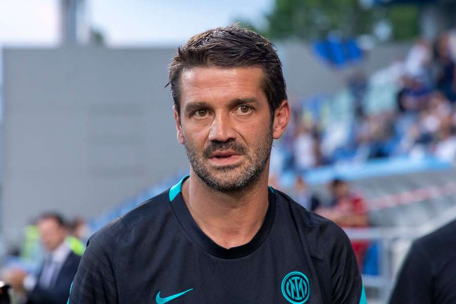 Cristi Chivu pe vremea când antrena Inter Primavera