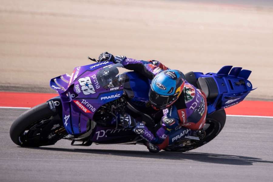 Miguel Oliveira em ação no GP de Aragão
