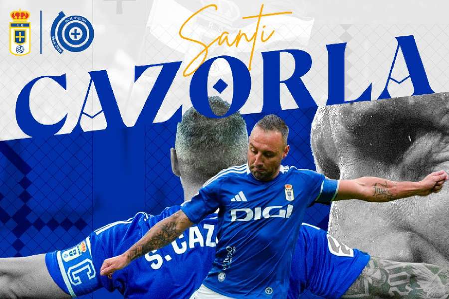 Santi Cazorla, otro año de fantasía en el Real Oviedo