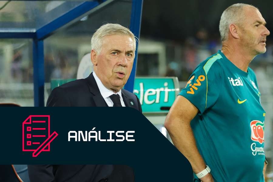 Carlo Ancelotti, selecionador do Brasil Carlo Ancelotti, selecionador do Brasil