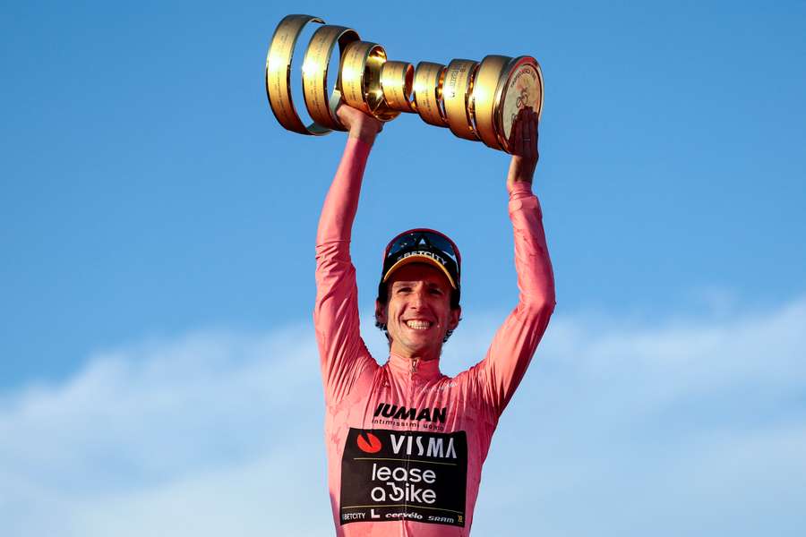 British rider Simon Yates won the 2025 Giro d'Italia