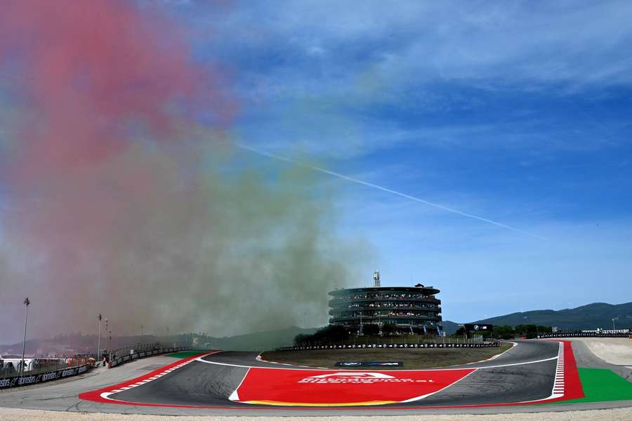 Autódromo Internacional do Algarve durante o Grande Prémio de Portugal de MotoGP