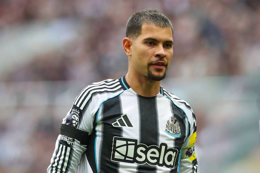 Bruno Guimarães é um dos destaques do Newcastle no confronto pela Champions