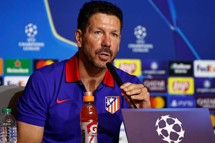 Diego Pablo Simeone, en rueda de prensa