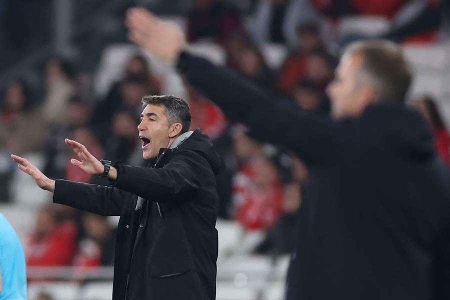 Bruno Lage, treinador do Benfica