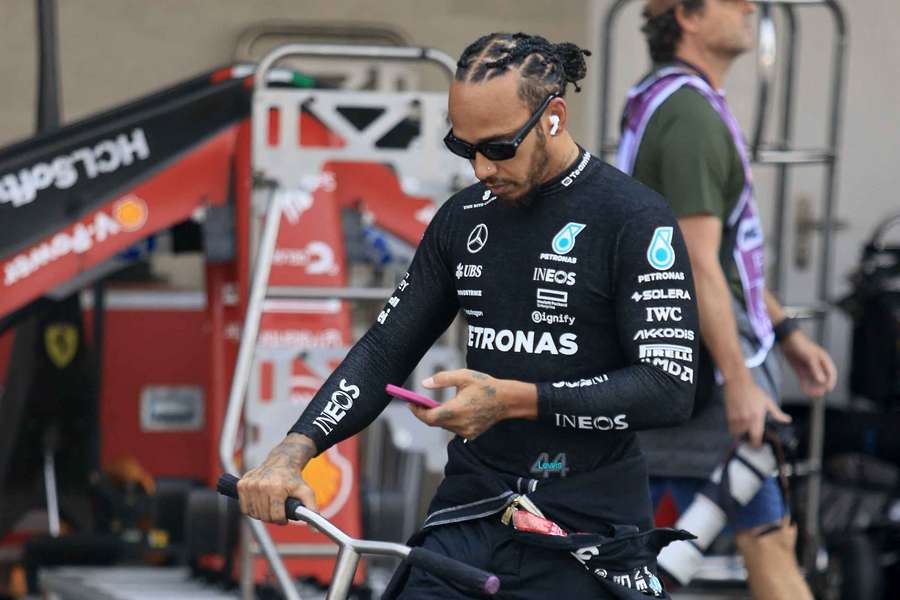 Lewis Hamilton kwam in Mexico aan de 20.000 rondjes