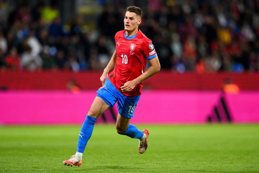 Český reprezentační útočník Patrik Schick.