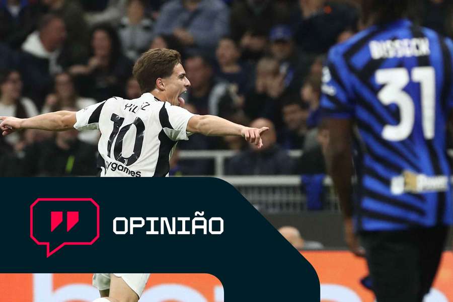 O número 10 da Juventus, Kenan Yildiz, brilhou no domingo