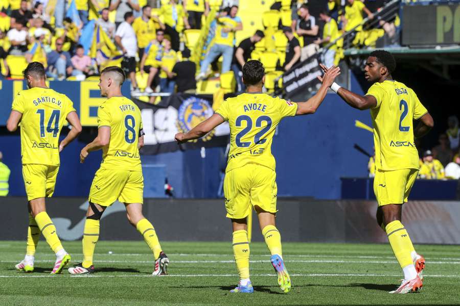 Villarreal celebrate late winner