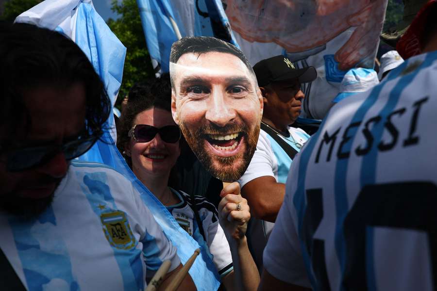 Adeptos da Argentina no Mundial-2026 Adeptos da Argentina no Mundial-2026