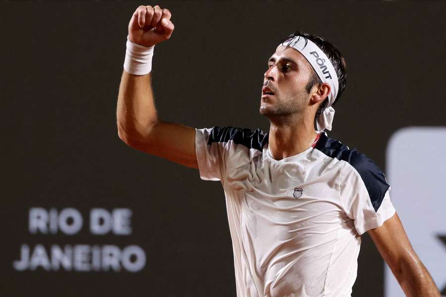 Tomas Etcheverry, vainqueur à Rio. Tomas Etcheverry, vainqueur à Rio.