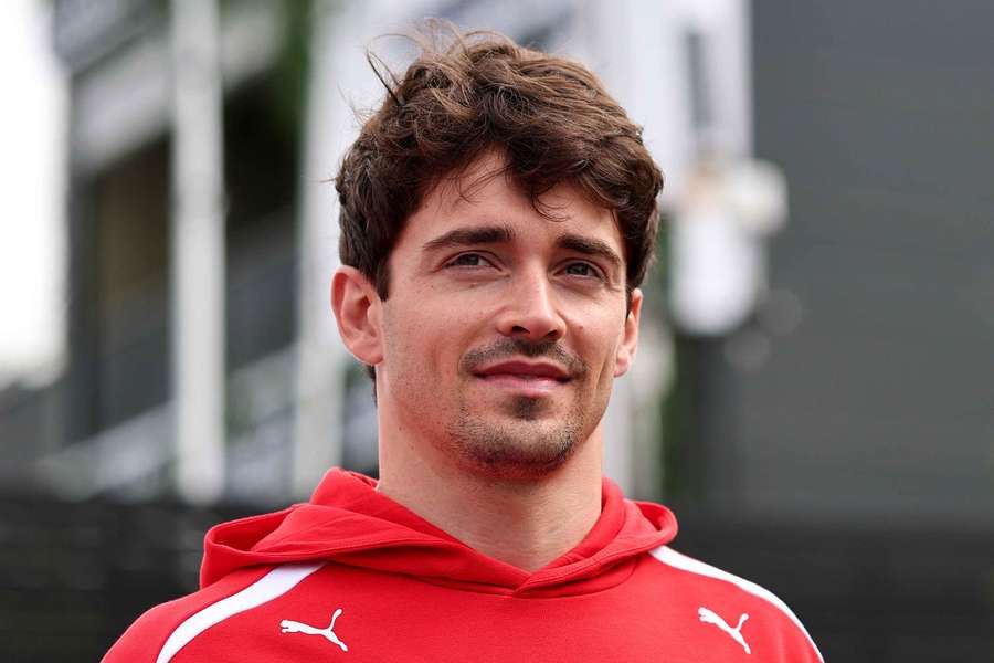 Charles Leclerc em ação