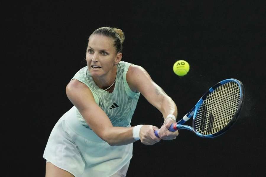 Karolina Pliskova está nos oitavos de final do Open da Transilvânia
