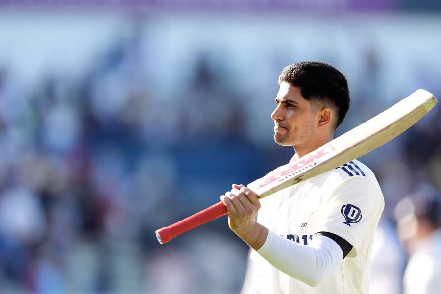 Gill scored his second century in two games since being named India captain
