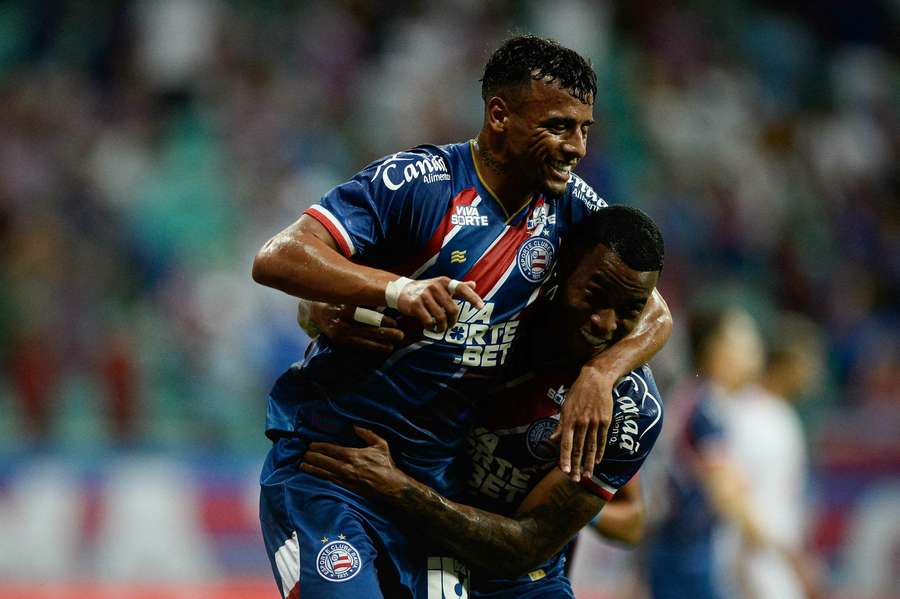 Lucho Rodríguez abriu o caminho da goleada do Bahia na Fonte Nova 