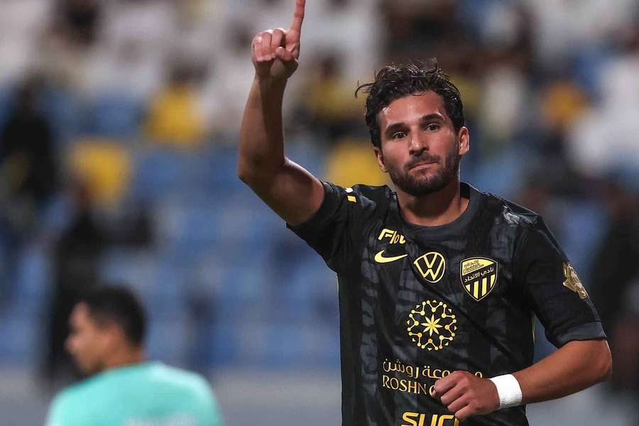 Aouar festeja pelo Al Ittihad