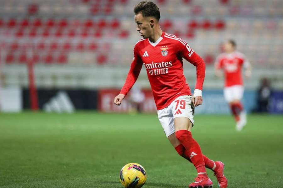 Hugo Félix, médio do Benfica B