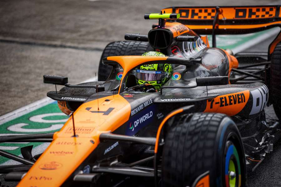 Lando Norris denkt dat Mercedes de iets snellere auto heeft