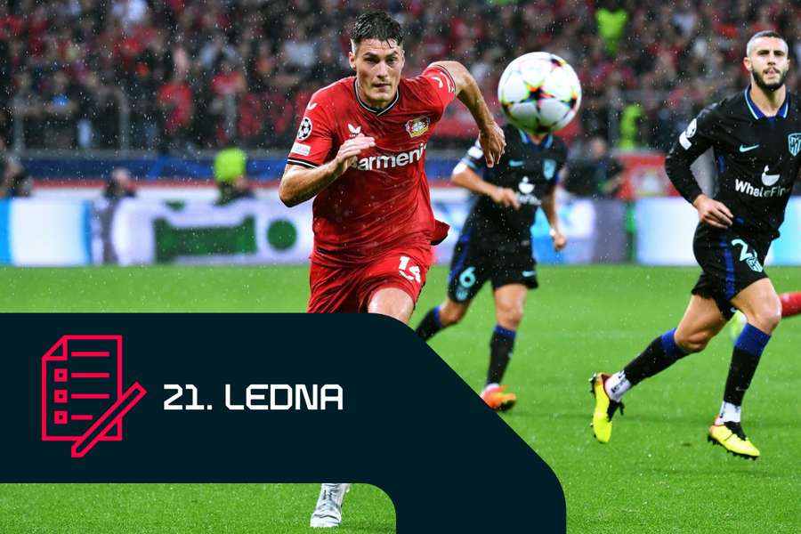 Patrik Schick už si proti Atlétiku Madrid zahrál v Lize mistrů v roce 2022.