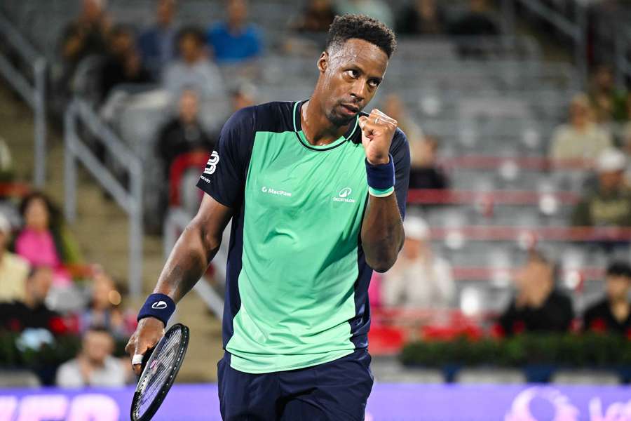 Gaël Monfils, în Canada. Gaël Monfils, în Canada.